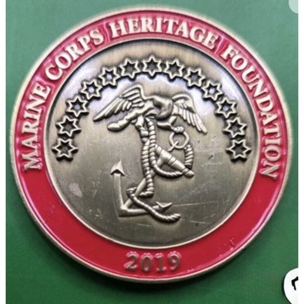 2019 Marine Corps Heritage Foundation Challenge Coin